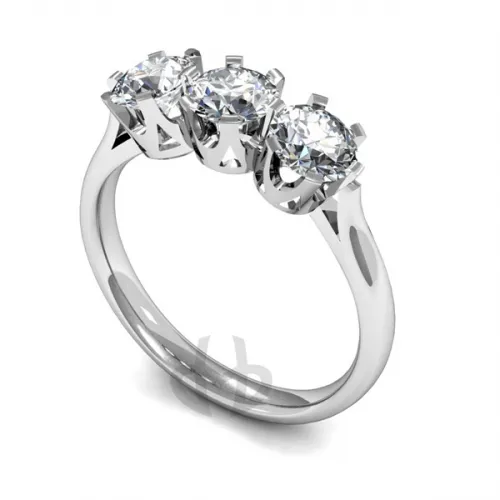 Trilogy Engagement Ring (TBC322) 